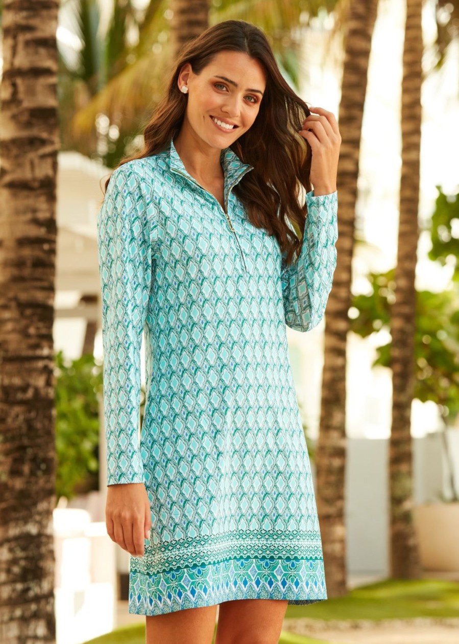 Women Cabana Life | Amalfi Coast 1/4 Zip Sport Dress