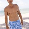 Men Cabana Life | Men'S Charleston Paisley Swim Trunks