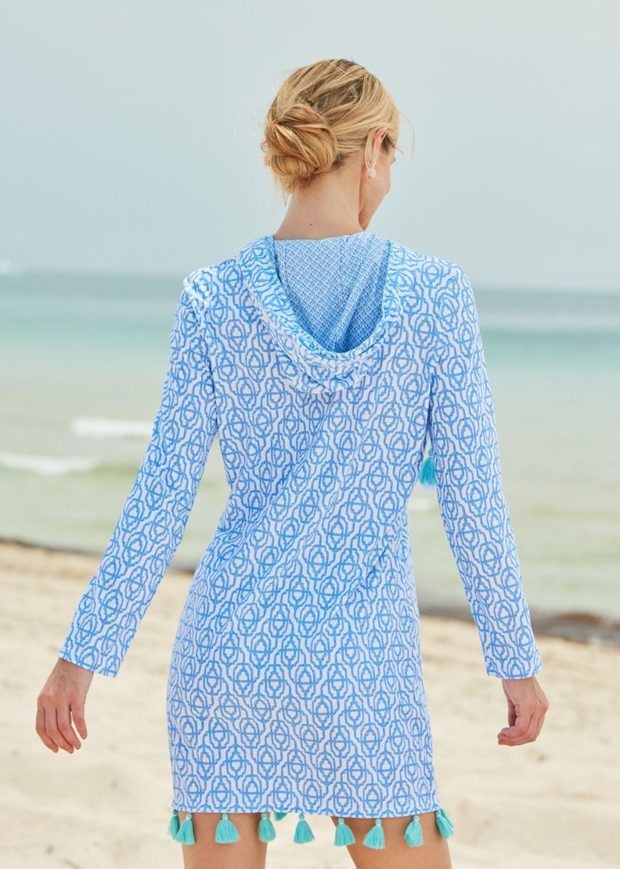 Women Cabana Life | Lake Como Hooded Cover Up