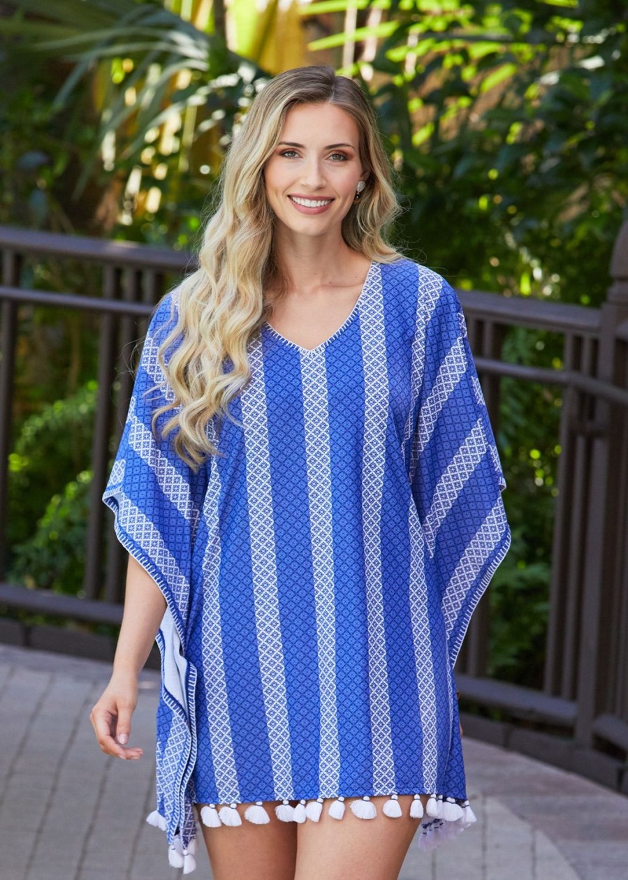 Women Cabana Life | Fisher Island Embroidered Cover Up