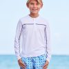 Boys Cabana Life | Boys White Sport Zip Top