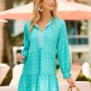 Women Cabana Life | Amalfi Coast Embroidered Tiered Dress