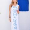 Women Cabana Life | White Side Slit Maxi Dress