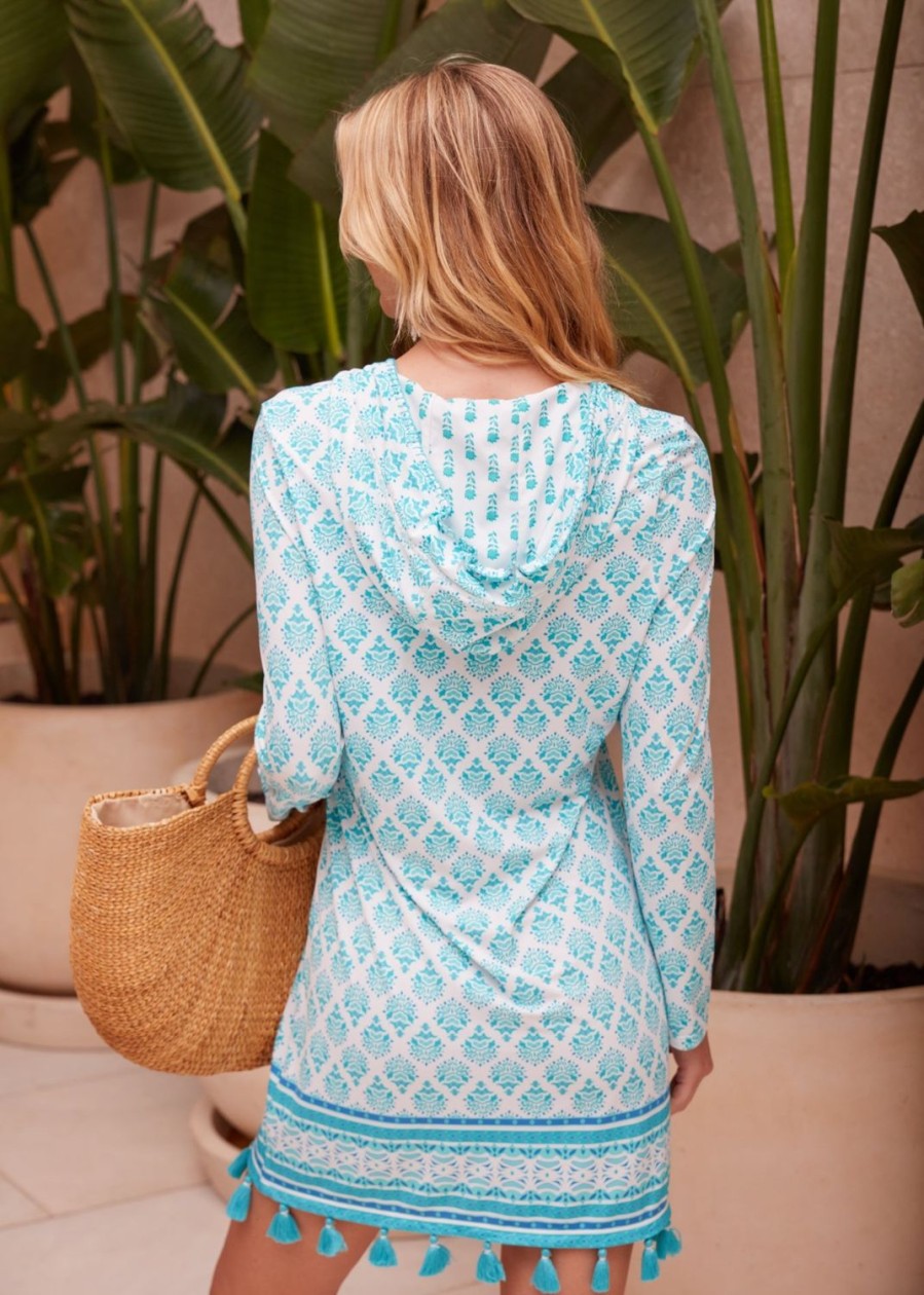 Women Cabana Life | Amalfi Coast Hooded Cover Up