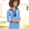 Women Cabana Life | Sullivan'S Island Embroidered Tunic Dress