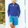 Boys Cabana Life | Boys Navy Sport Zip Top