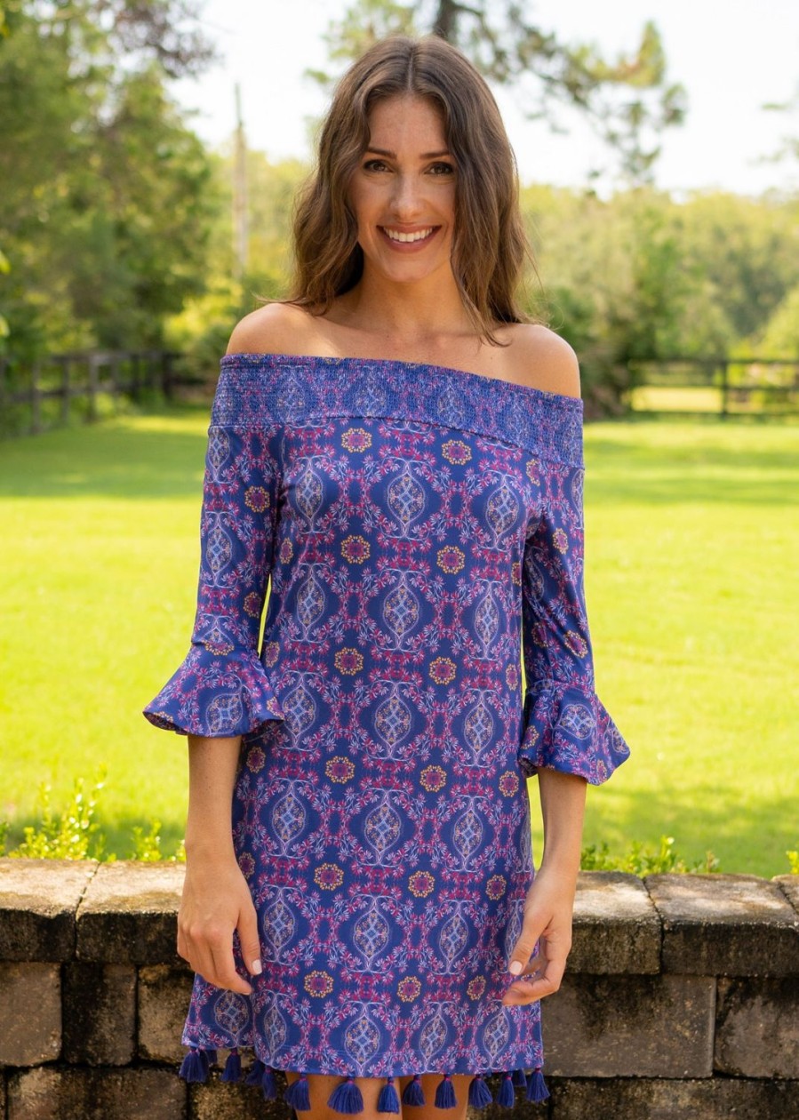 Women Cabana Life | Seattle Off The Shoulder Dress