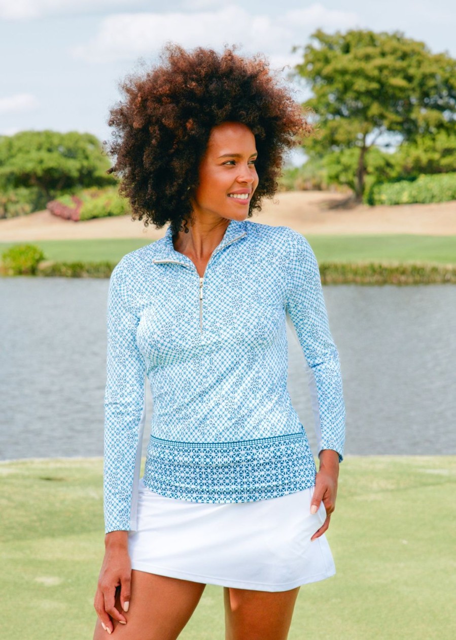 Women Cabana Life | Sag Harbor 1/4 Zip Sport Top