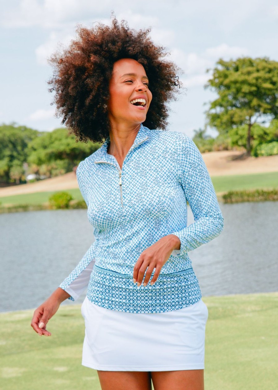 Women Cabana Life | Sag Harbor 1/4 Zip Sport Top