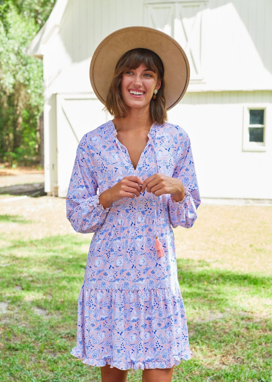 Women Cabana Life | Marion Square Tiered Ruffle Dress