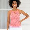 Women Cabana Life | Spring Regatta Tankini Top