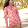 Girls Cabana Life | Girls Nantucket Long Sleeve One Piece