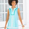 Women Cabana Life | Coastal Cottage Sleeveless Fringe Tunic Dress