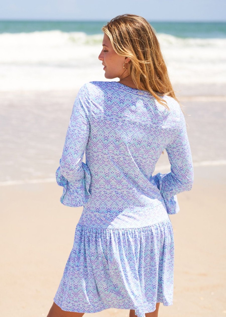 Women Cabana Life | Naples Embroidered Drop Waist Dress