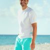 Men Cabana Life | Men'S White Short Sleeve Rashguard