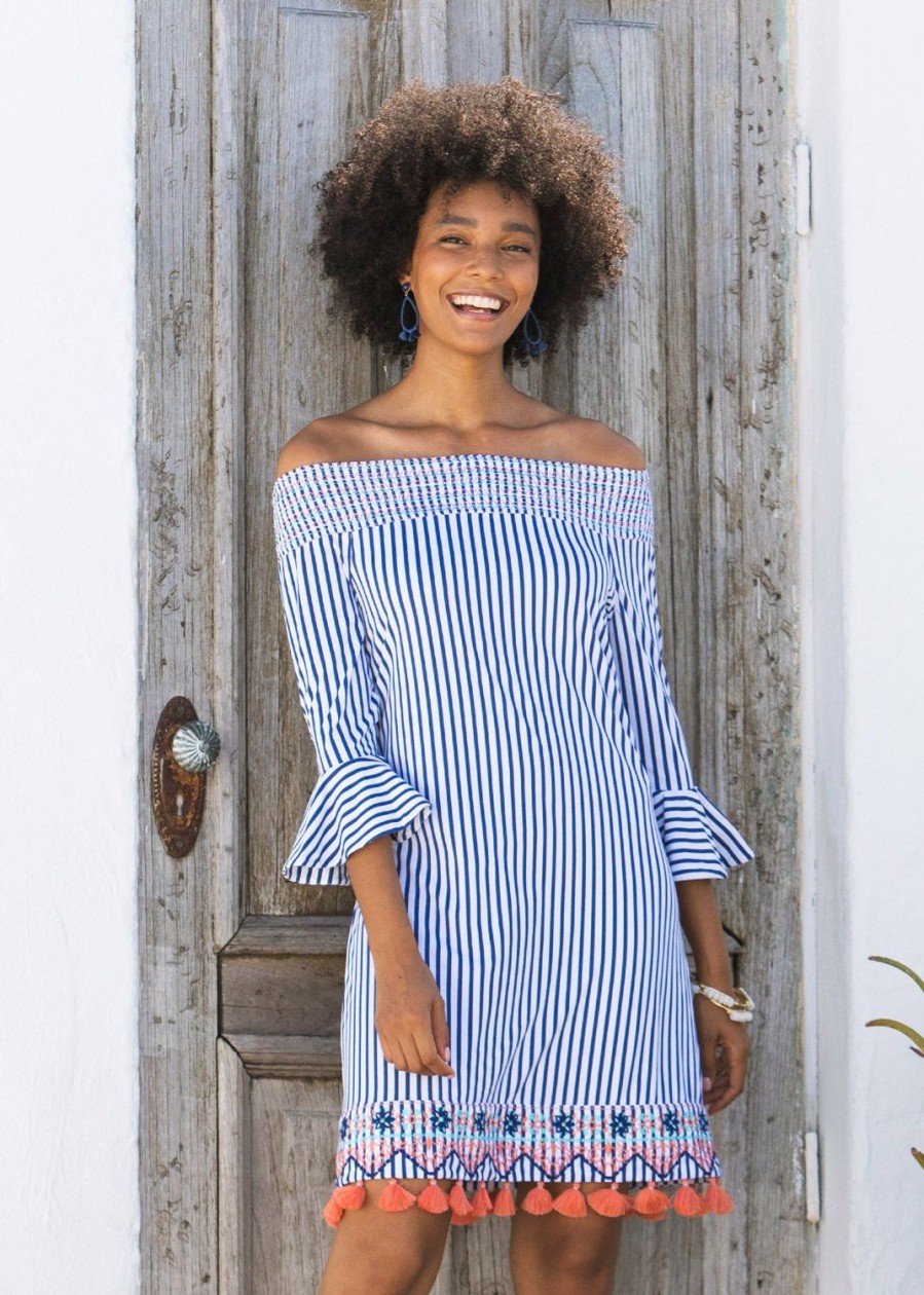 Women Cabana Life | St. Barts Off The Shoulder Dress