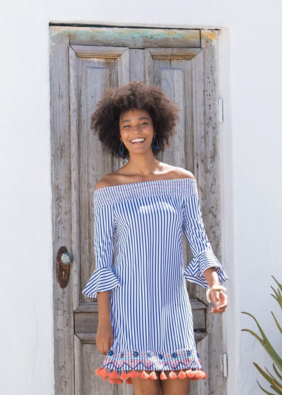 Women Cabana Life | St. Barts Off The Shoulder Dress